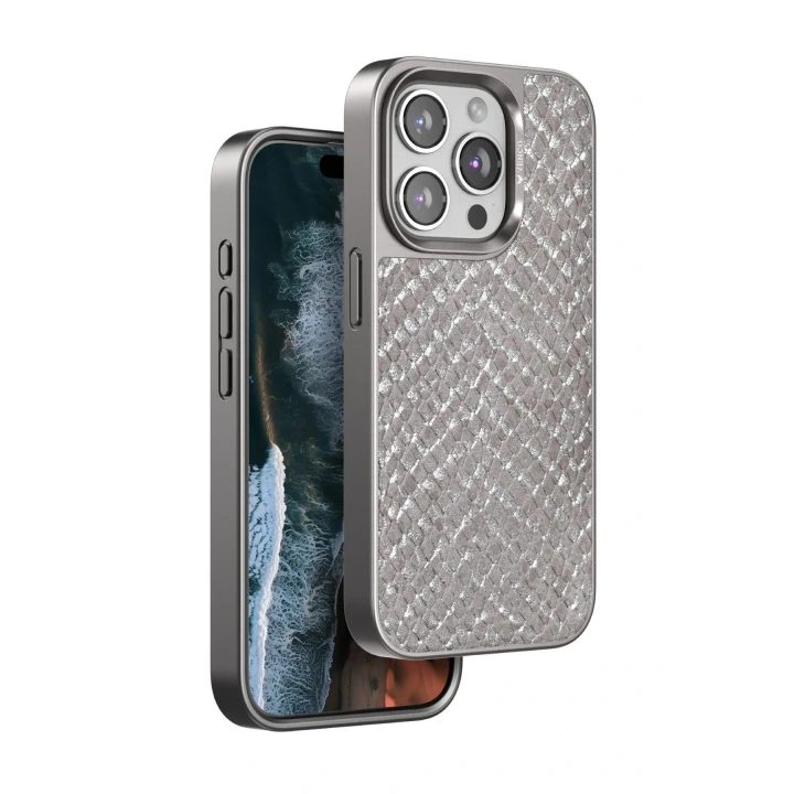 Venco iPhone 15 Pro Max Viper Kapak - Titan Gri