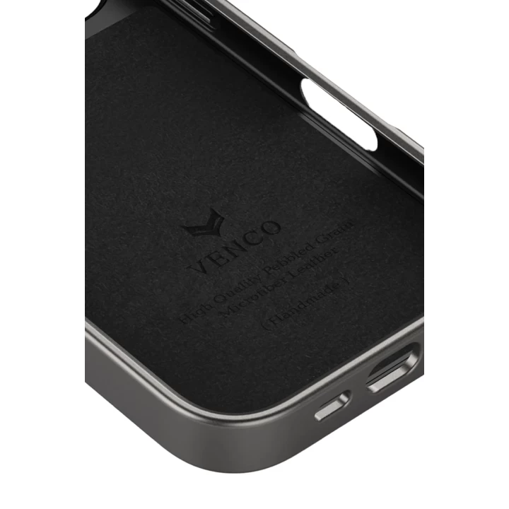 Venco iPhone 16 Pro Max Brand Kapak - Gümüş