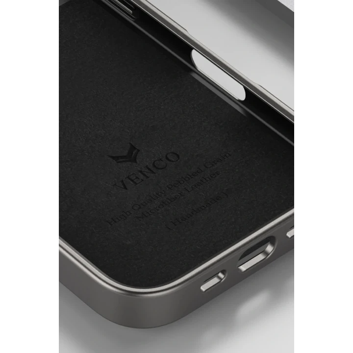 Venco iPhone 16 Wave Kapak - Koyu Kahve