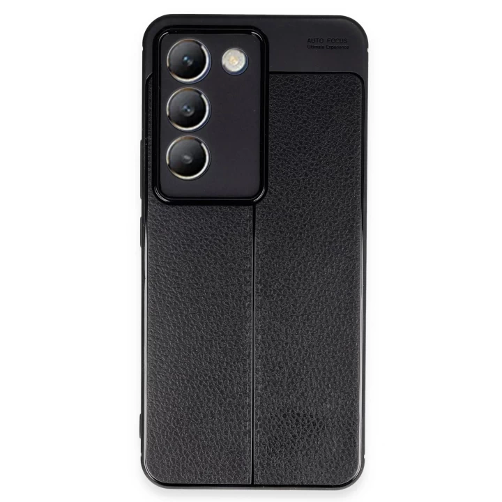 Vivo V30 Lite 4G Kılıf Auto Focus Kapak - Siyah