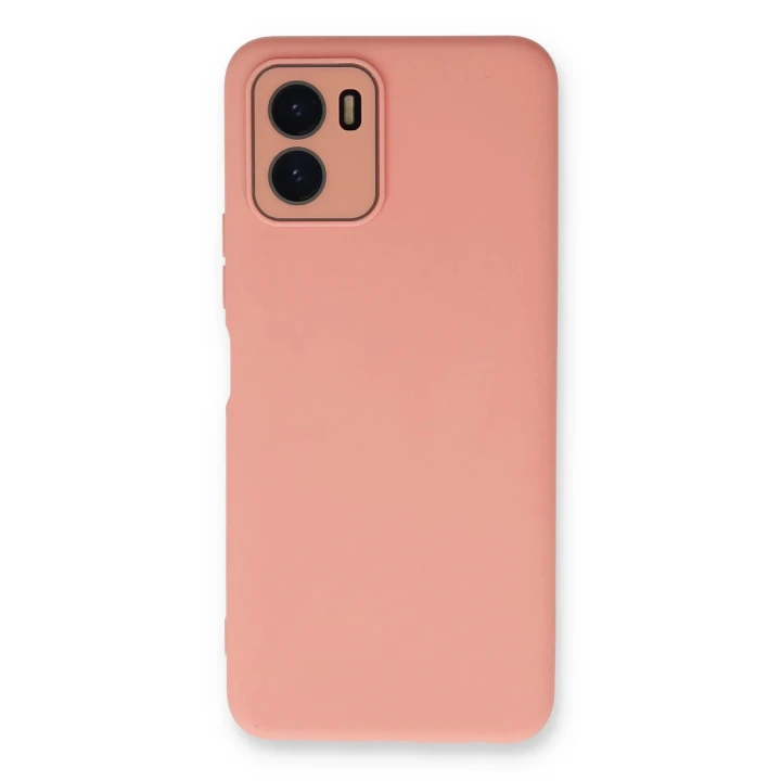 Vivo Y15S Kılıf Lansman Glass Kapak - Pembe