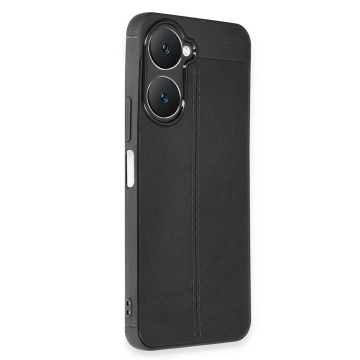 Vivo Y18 Kılıf Auto Focus Kapak - Siyah
