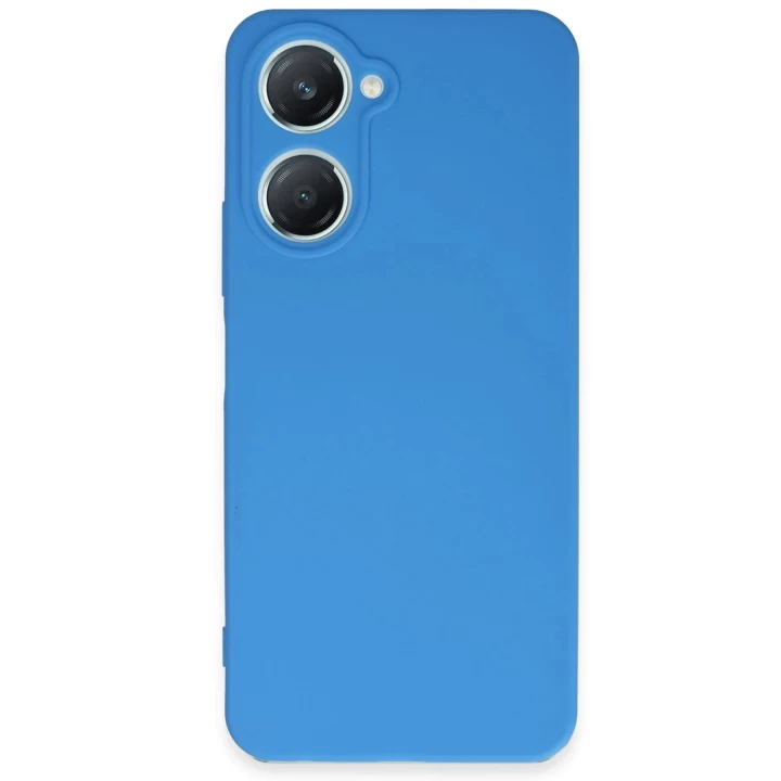 Vivo Y18 Kılıf First Silikon - Mavi