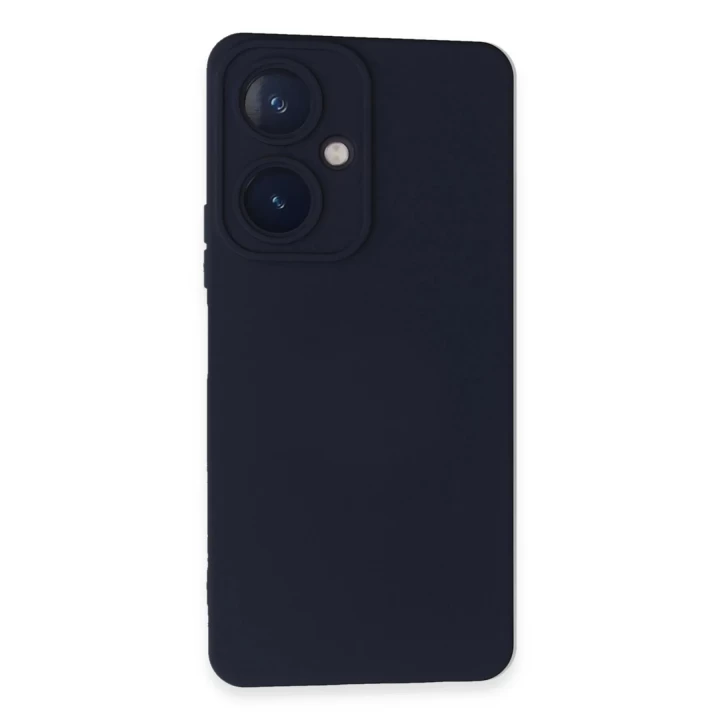 Vivo Y27 Kılıf Nano içi Kadife Silikon - Lacivert