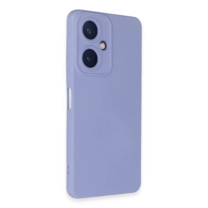 Vivo Y27 Kılıf Nano içi Kadife Silikon - Lila