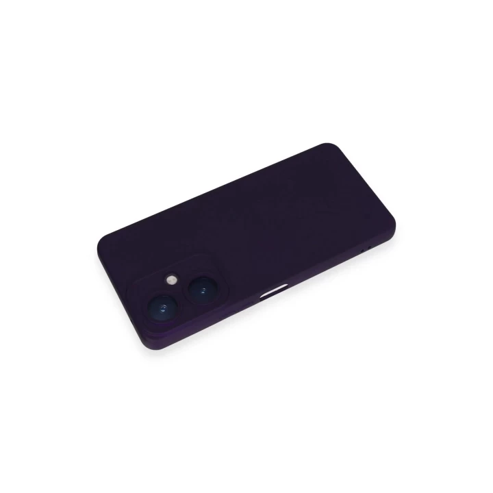 Vivo Y27 Kılıf Nano içi Kadife Silikon - Mor