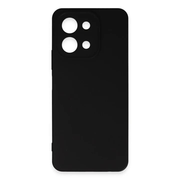 Vivo Y28 Kılıf First Silikon - Siyah