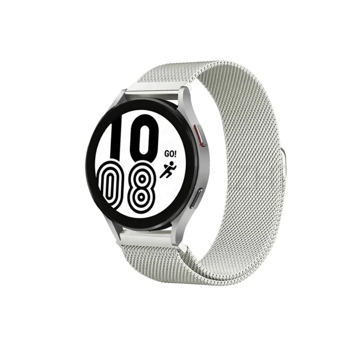 Watch 22mm Metal Mıknatıslı Kordon - Gümüş