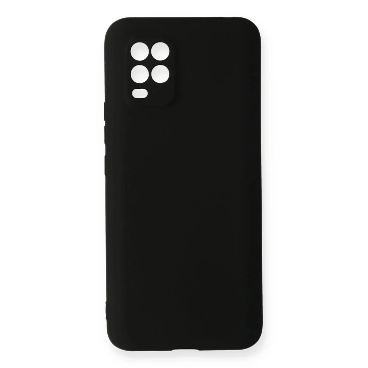 Xiaomi Mi 10 Lite Kılıf First Silikon - Siyah