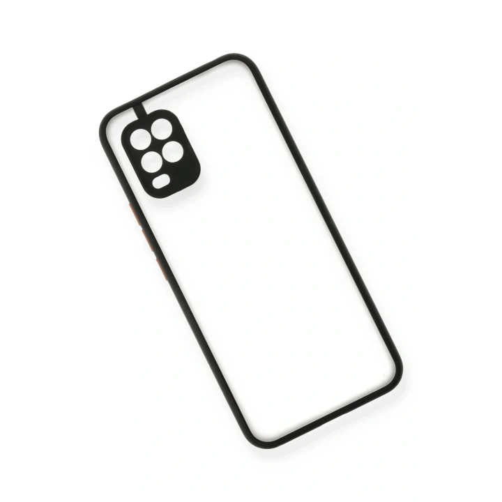 Xiaomi Mi 10 Lite Kılıf Montreal Silikon Kapak - Siyah