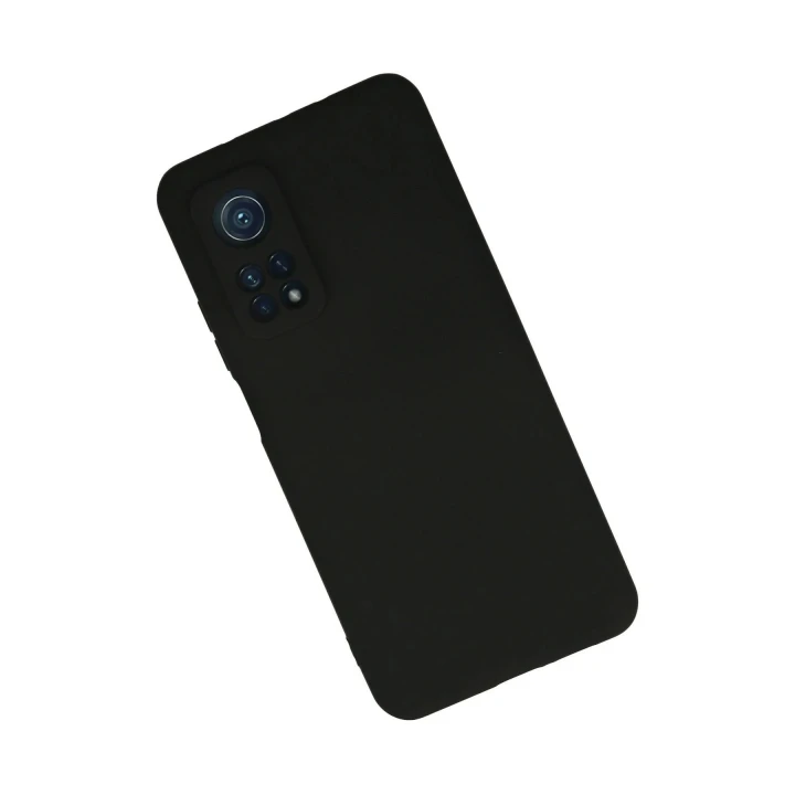 Xiaomi Mi 10T Kılıf First Silikon - Siyah