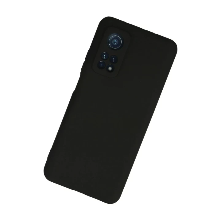Xiaomi Mi 10T Kılıf First Silikon - Siyah
