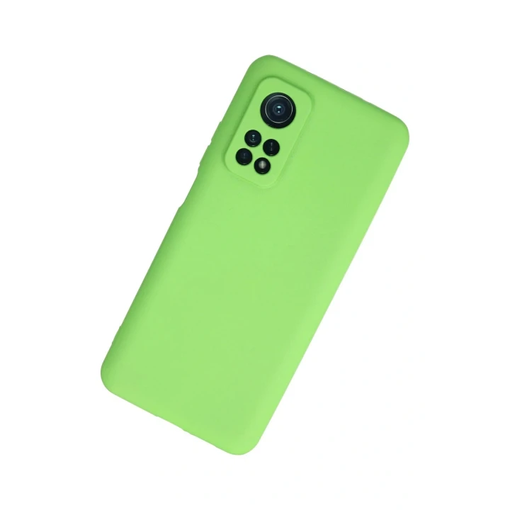 Xiaomi Mi 10T Kılıf First Silikon - Yeşil