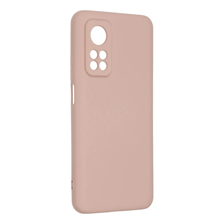 Xiaomi Mi 10T Kılıf Nano içi Kadife Silikon - Pudra