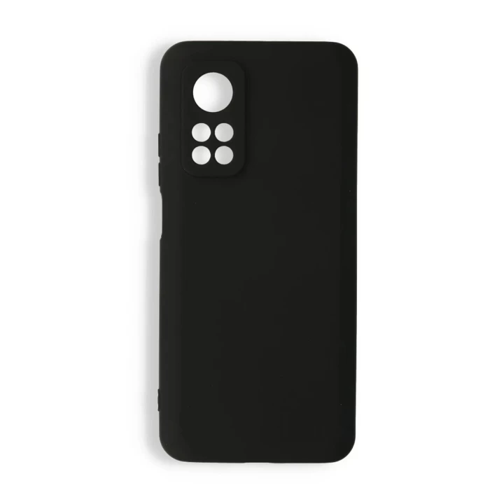 Xiaomi Mi 10T Kılıf Nano içi Kadife Silikon - Siyah