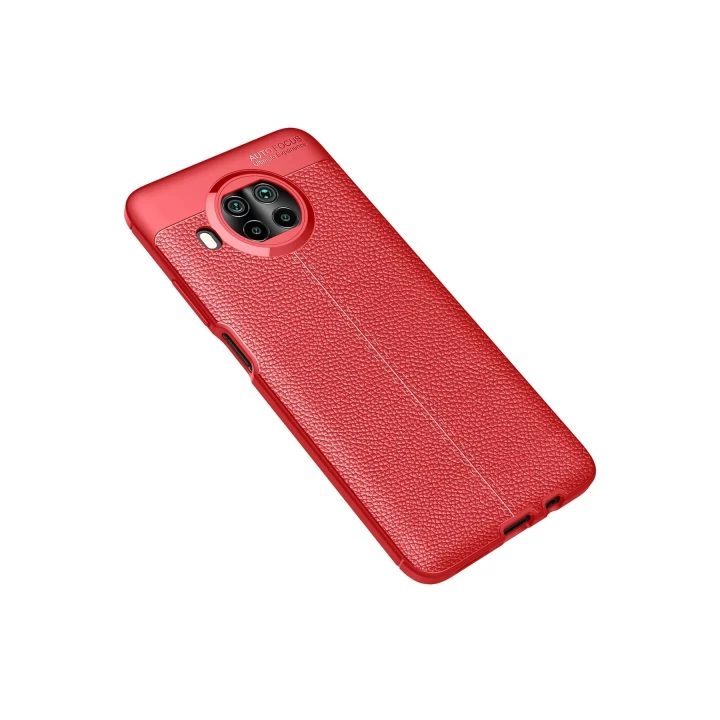 Xiaomi Mi 10T Lite Kılıf Auto Focus Kapak - Kırmızı