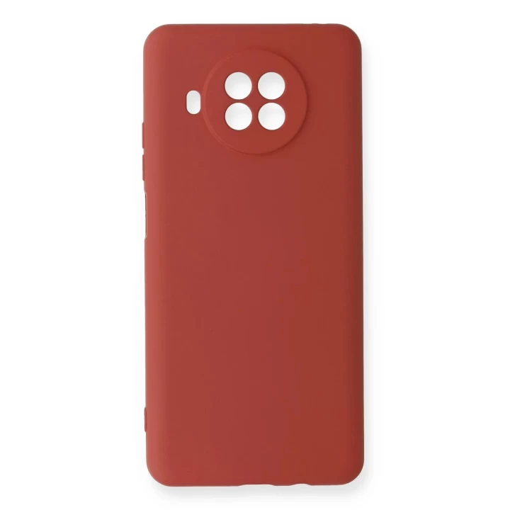 Xiaomi Mi 10T Lite Kılıf Nano içi Kadife Silikon - Kiremit
