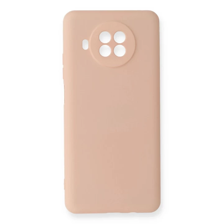 Xiaomi Mi 10T Lite Kılıf Nano içi Kadife Silikon - Pudra