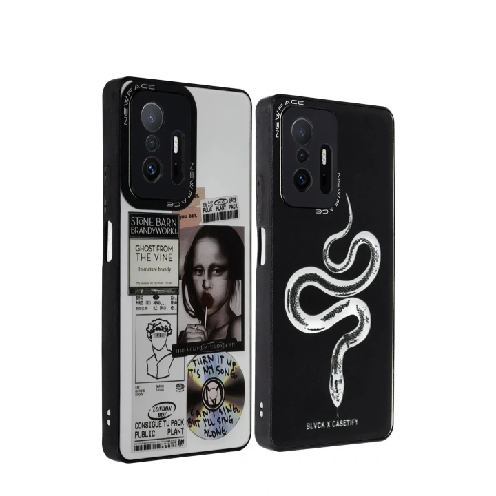 Xiaomi Mi 11T Pro Kılıf Mirror Desenli Kapak - Mirror - 11