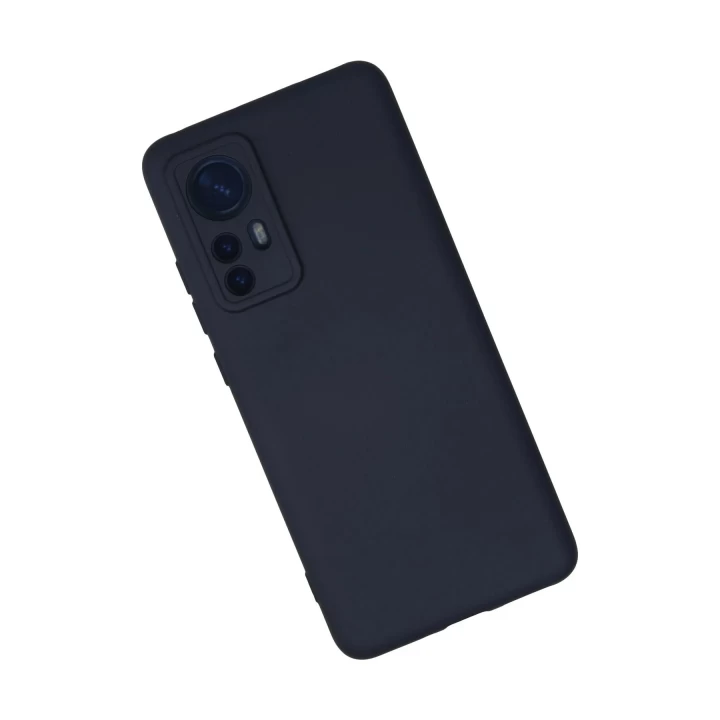 Xiaomi Mi 12 Kılıf Nano içi Kadife Silikon - Lacivert