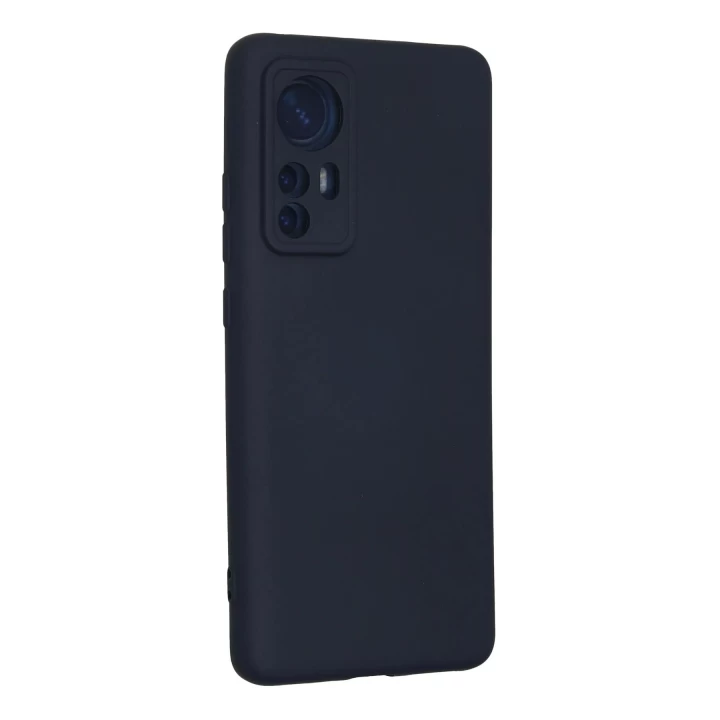 Xiaomi Mi 12 Kılıf Nano içi Kadife Silikon - Lacivert