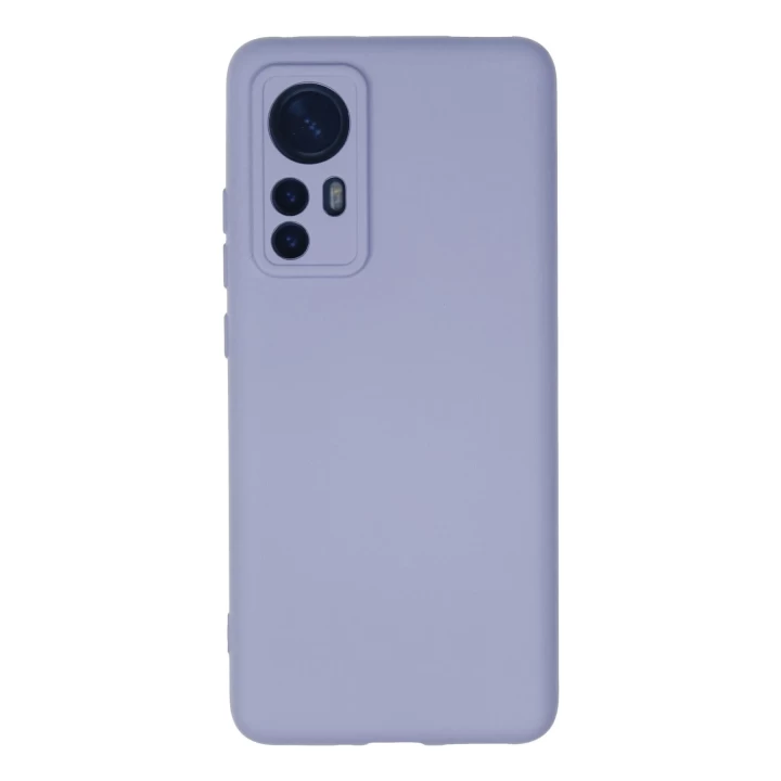 Xiaomi Mi 12 Kılıf Nano içi Kadife Silikon - Lila