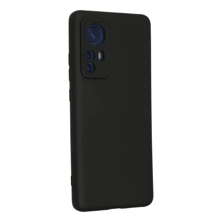 Xiaomi Mi 12 Kılıf Nano içi Kadife Silikon - Siyah