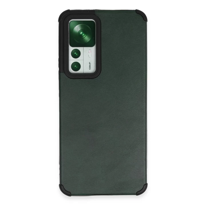 Xiaomi Mi 12T Kılıf Loop Deri Silikon - Yeşil