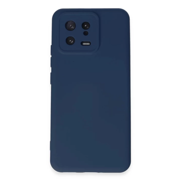 Xiaomi Mi 13 Kılıf Nano içi Kadife Silikon - Lacivert