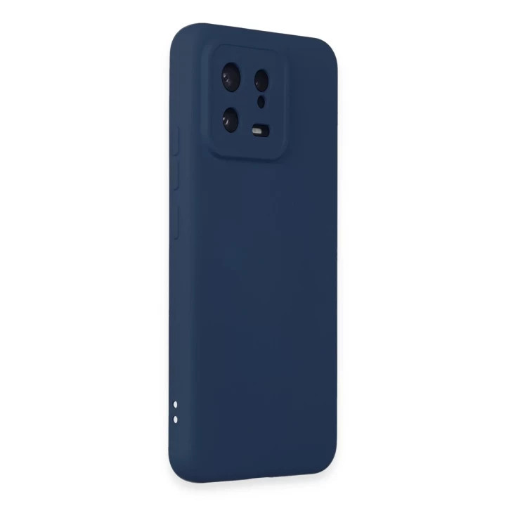 Xiaomi Mi 13 Kılıf Nano içi Kadife Silikon - Lacivert
