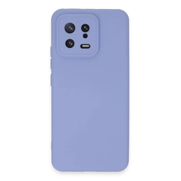 Xiaomi Mi 13 Kılıf Nano içi Kadife Silikon - Lila
