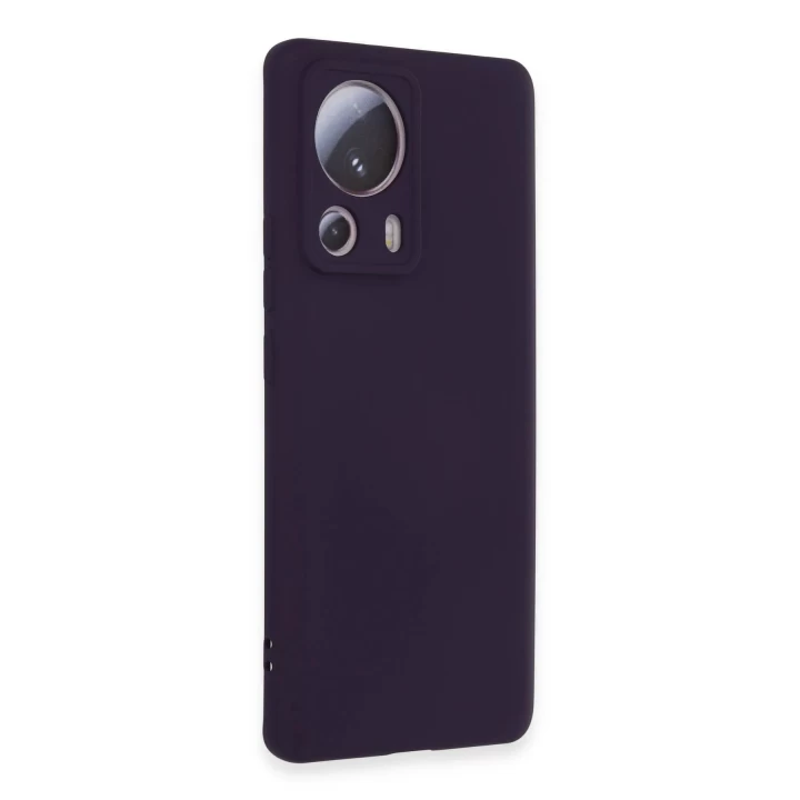 Xiaomi Mi 13 Lite Kılıf Nano içi Kadife Silikon - Mor
