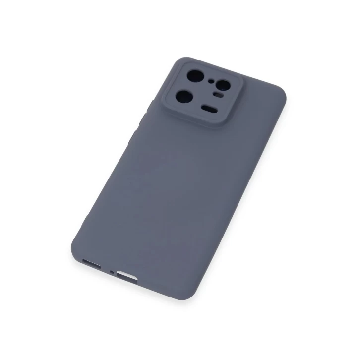 Xiaomi Mi 13 Pro Kılıf Nano içi Kadife Silikon - Gri