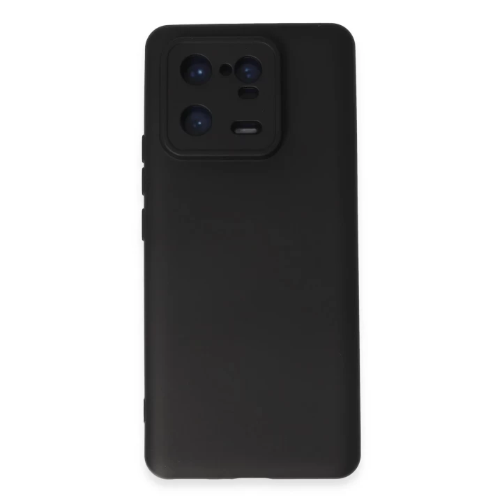 Xiaomi Mi 13 Pro Kılıf Nano içi Kadife Silikon - Siyah