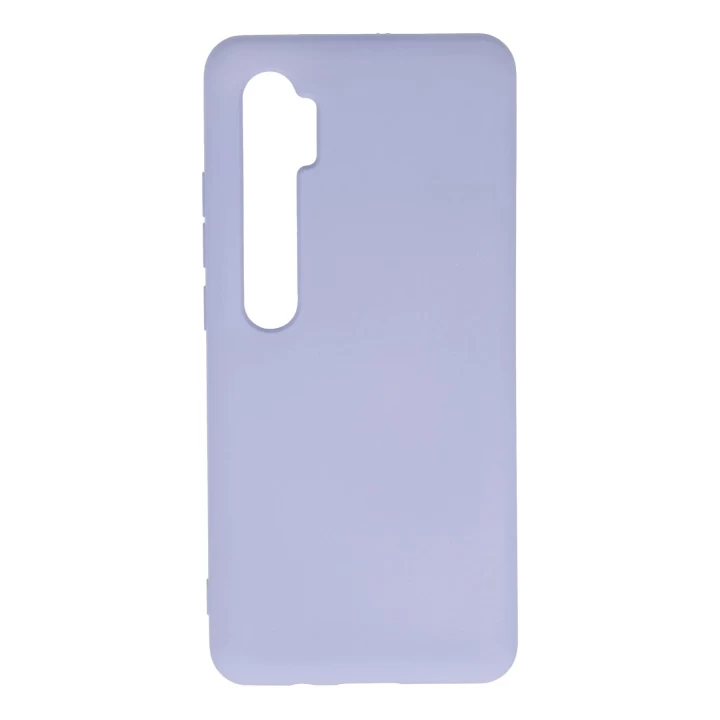 Xiaomi Mi Note 10 Lite Kılıf Nano içi Kadife Silikon - Lila