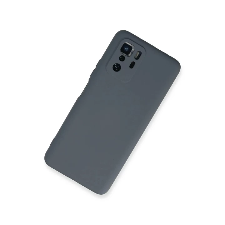 Xiaomi Poco X3 GT Kılıf Nano içi Kadife Silikon - Gri