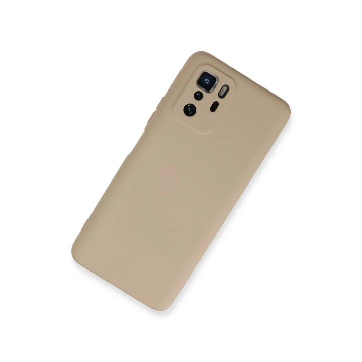 Xiaomi Poco X3 GT Kılıf Nano içi Kadife Silikon - Pudra