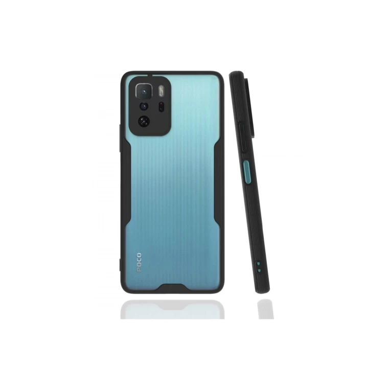 Xiaomi Poco X3 GT Kılıf Platin Silikon - Siyah