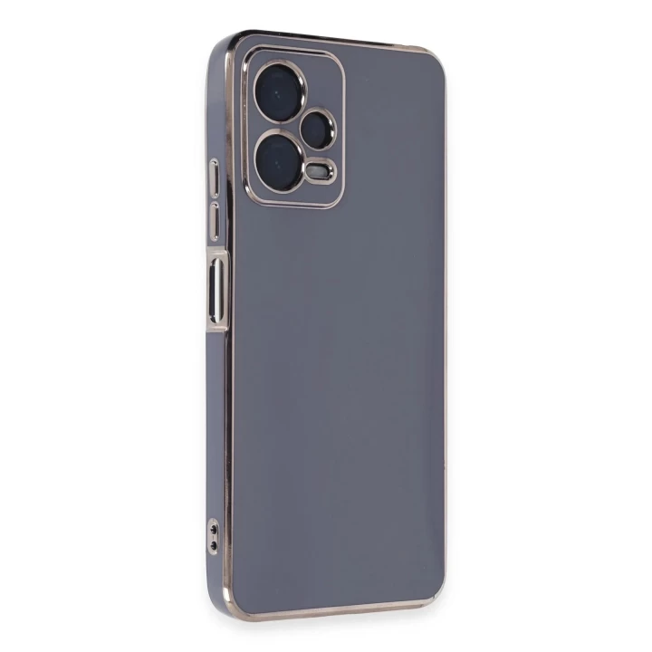 Xiaomi Poco X5 5G Kılıf Volet Silikon - Mavi
