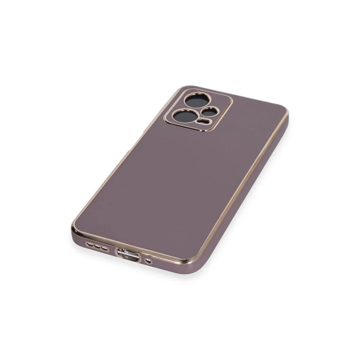 Xiaomi Poco X5 5G Kılıf Volet Silikon - Mor