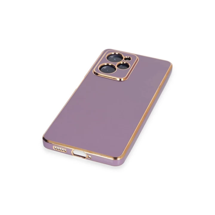 Xiaomi Poco X5 Pro 5G Kılıf Volet Silikon - Mor