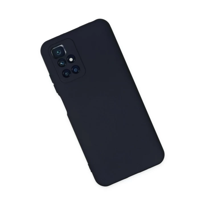 Xiaomi Redmi 10 2022 Kılıf Nano içi Kadife Silikon - Lacivert