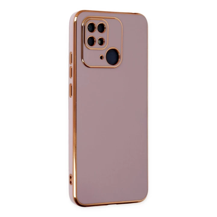 Xiaomi Redmi 10C Kılıf Volet Silikon - Mor