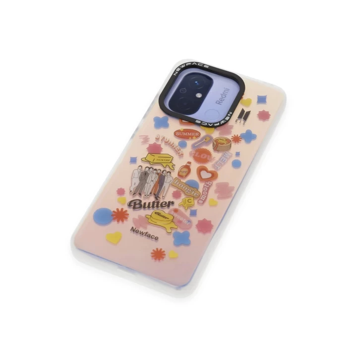 Xiaomi Redmi 12C Kılıf Estoril Desenli Kapak - Estoril - 16