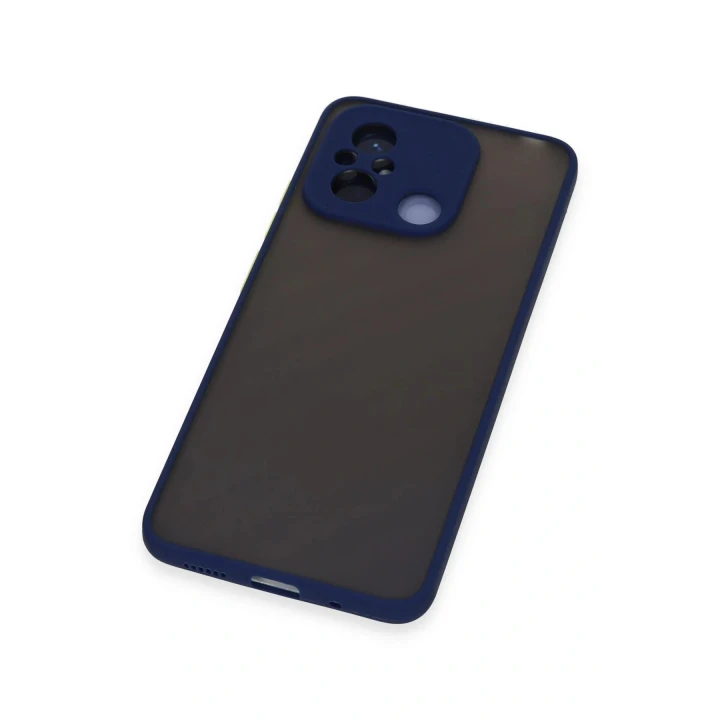 Xiaomi Redmi 12C Kılıf Montreal Silikon Kapak - Lacivert