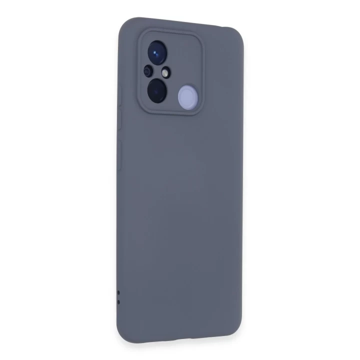 Xiaomi Redmi 12C Kılıf Nano içi Kadife Silikon - Gri
