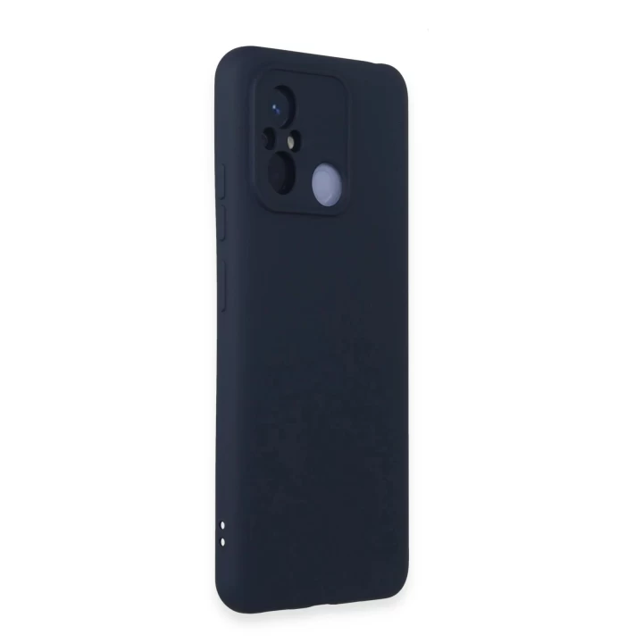 Xiaomi Redmi 12C Kılıf Nano içi Kadife Silikon - Lacivert