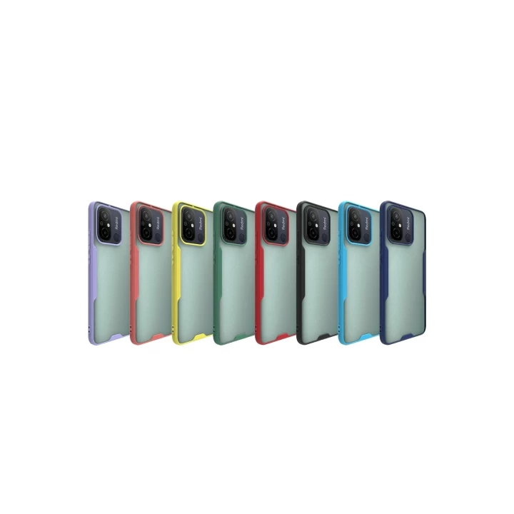 Xiaomi Redmi 12C Kılıf Platin Silikon - Sarı