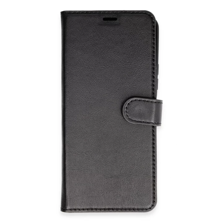 Xiaomi Redmi 13 4G Kılıf Trend S Plus Kapaklı Kılıf - Siyah