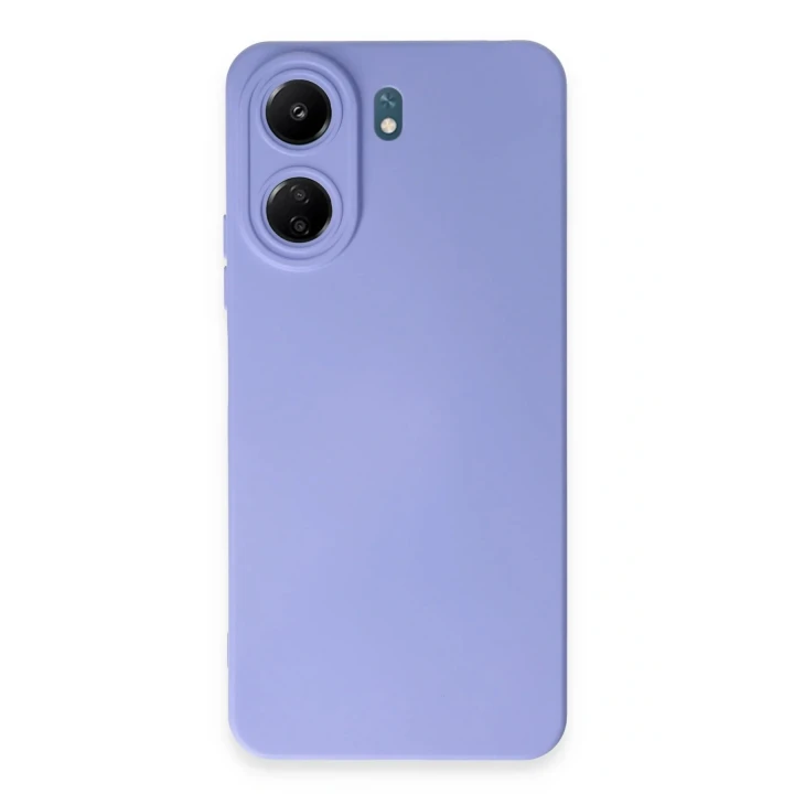 Xiaomi Redmi 13C Kılıf Nano içi Kadife Silikon - Lila